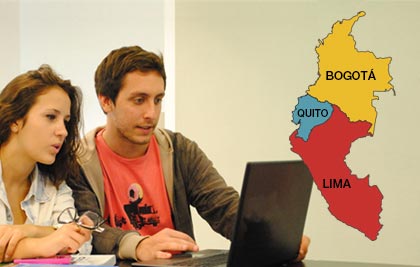 Reuniones informativas en Lima, Quito y Bogotá